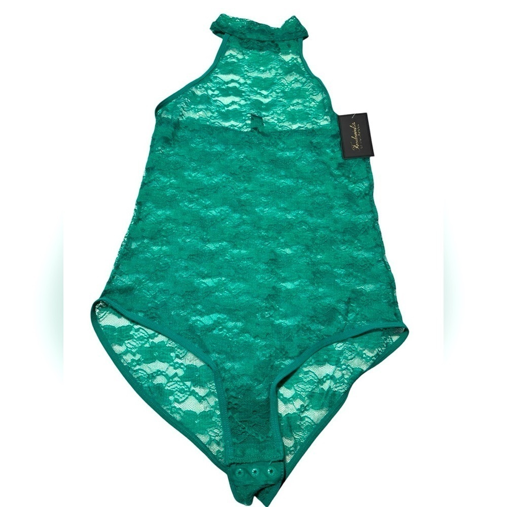 Frederick’s Of Hollywood Margarita Lace Teddy  NWT